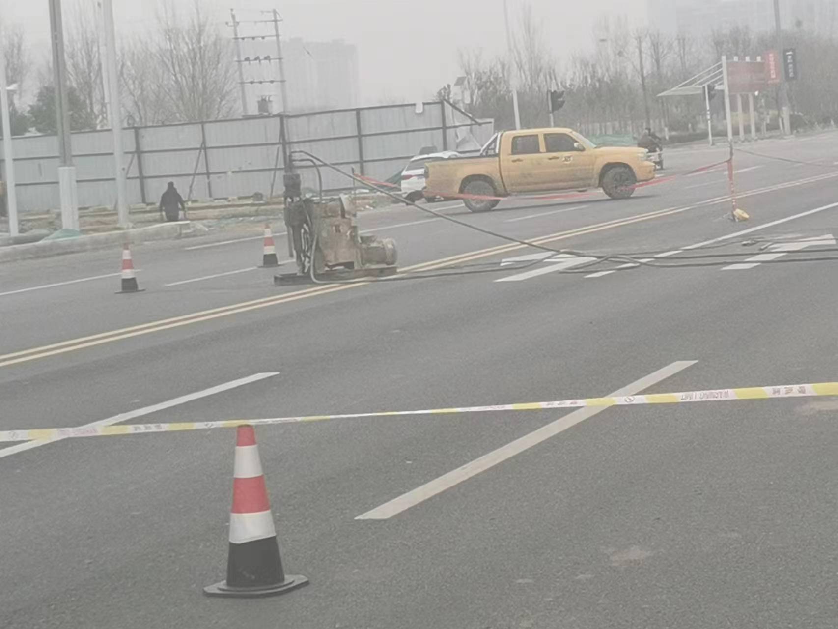 万全马路注浆
